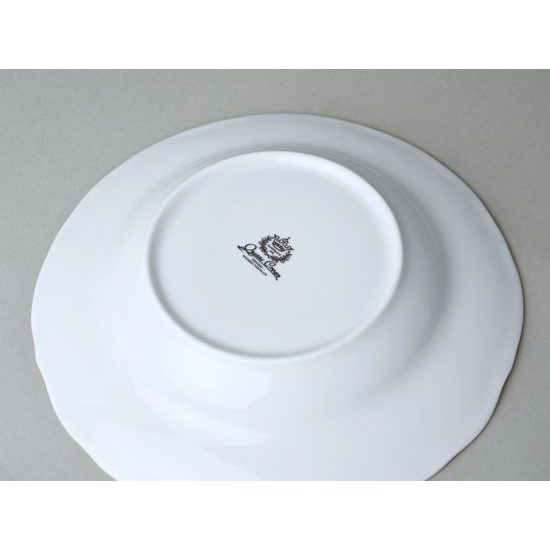 Talíř hluboký 23 cm, Tři Grácie, zlatý listr, porcelán QueensCrown