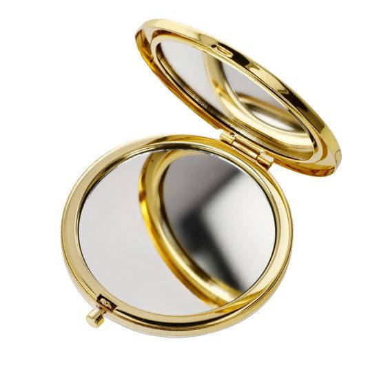 Pocket Mirror Jan Davidsz de Heem - "Summer Flowers" 7,50 / 7,00 / 1,20 metal, Goebel