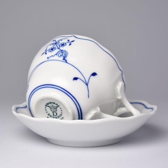 Šálek a podšálek B plus B 0,21 l / 14 cm na kávu, Eco modré, Český porcelán a.s.