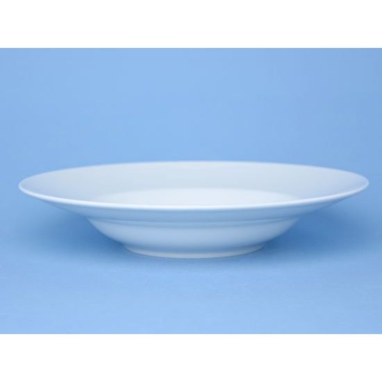 Pasta plate 27 cm, Tschibo white, Thun 1794 Carlsbad porcelain