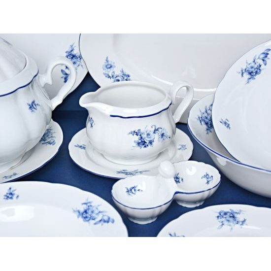Dining set for 6 persons, Thun 1794 Carlsbad porcelain, ROSE 80061