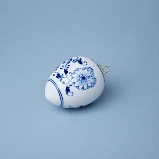 Velikonoční vajíčko závěsné 5,6 x 7,5 cm, Cibulák, originální z Dubí, 2. j