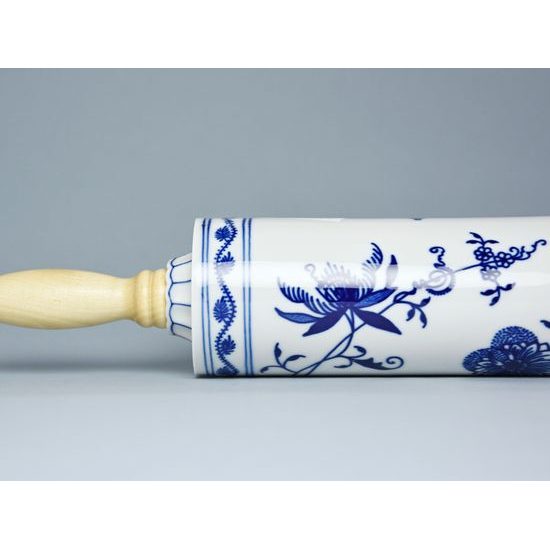 Rolling pin 45 cm, Original Blue Onion Pattern