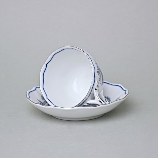 Cup and saucer A/1 + A/1, 120 ml / 13 cm for coffee, Cesky porcelan a.s.