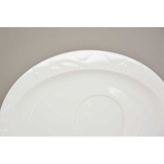 Allegro: Saucer oval 19 cm, Seltmann porcelain