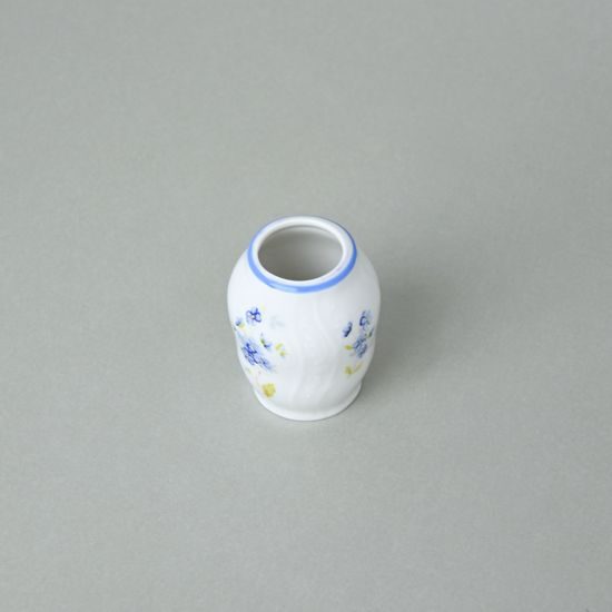 Dóza na párátka, Thun 1794, karlovarský porcelán, BERNADOTTE pomněnka