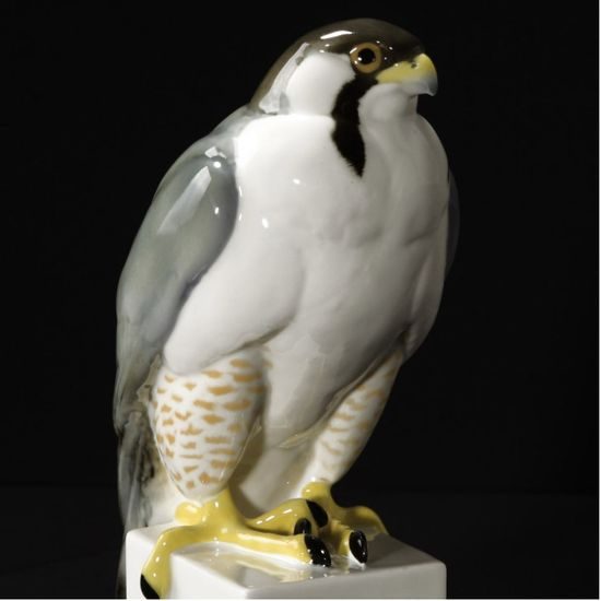 Sokol, Marcks Gerhard, 24 x 14 x 7,5 cm, Porcelánové figurky Gläserne Porzellanmanufaktur