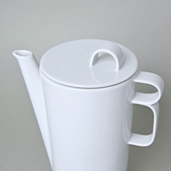 Bohemia White, Konvice kávová 0,76 l, design Jiří Pelcl, Český porcelán a.s.