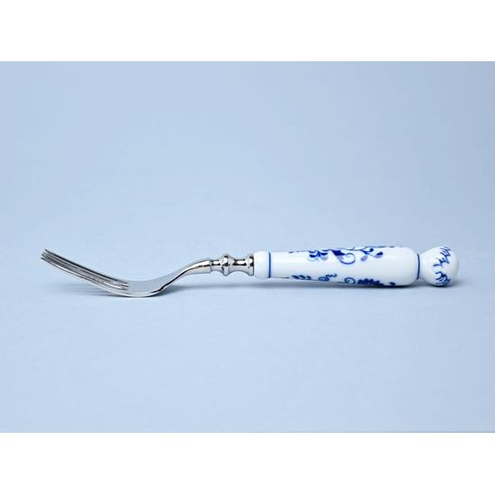 Luxury dining fork 20,9 cm, Original Blue Onion Pattern