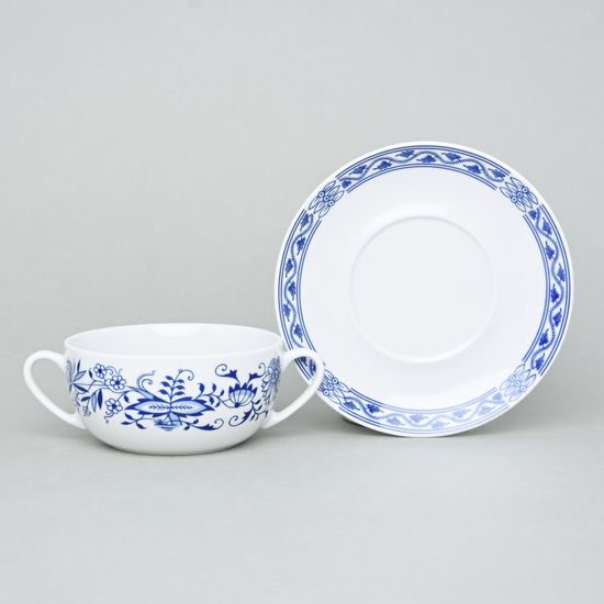 Cup soup 370 ml + saucer 175 mm, Henrietta, Thun 1794