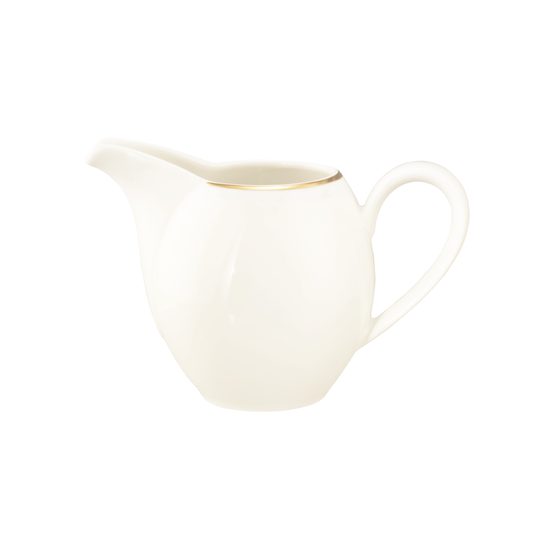 Mlékovka 260 ml, Savona fine diamond se zlatou linkou, porcelán Seltmann
