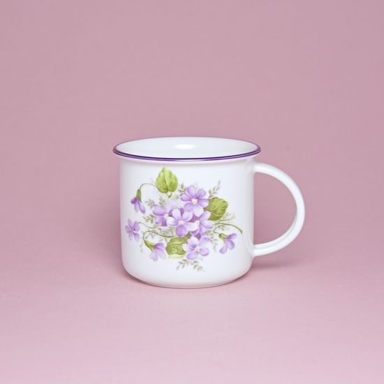 Mug Tina middle 0,24 l, Violet, Český porcelán a.s.