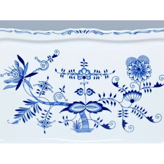 Platter Aida 45 x 25 cm s uchy, Original Blue Onion pattern (QII)