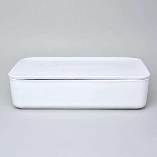 Mísa zapékací s víkem 35 x 23 x 8 cm, NO LIMITS, porcelán Seltmann