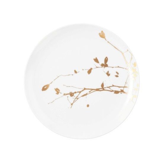 Liberty 65238: Breakfast plate 22,5 cm, Seltmann porcelain, Golden Rose Hip