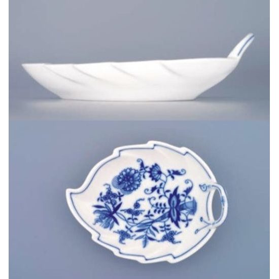 Leaf dish 15 cm, Original Blue Onion Pattern, QII