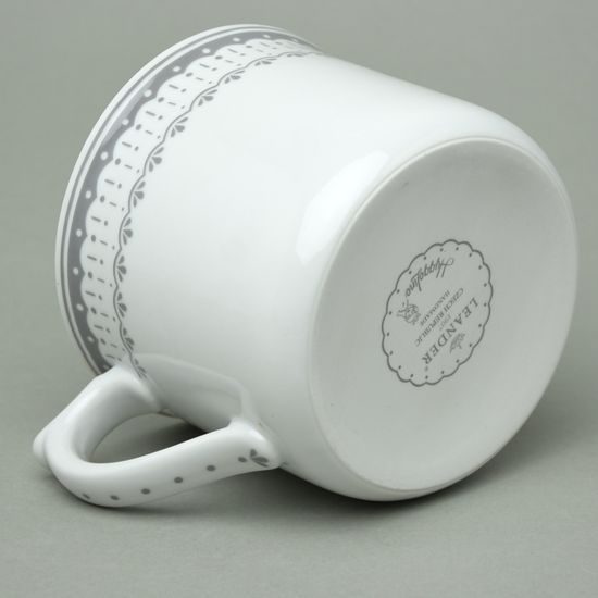 Mug Warmer big 700 ml, grey ornaments, Leander Loučky
