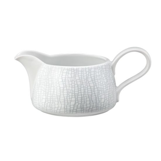 Sauce boat 0,60 l, Elegant Grey 25675, Seltmann Porcelain