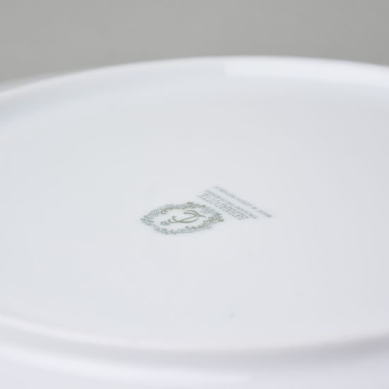 The Three Graces: Plate dining 27 cm, Thun 1794, karlovarský porcelán, BERNADOTTE