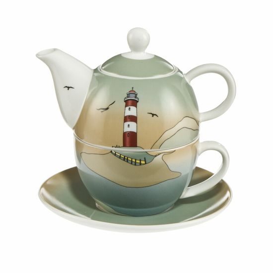 Home Accessories: Lighthouse - Tea for One 0,35 l, Goebel porcelain