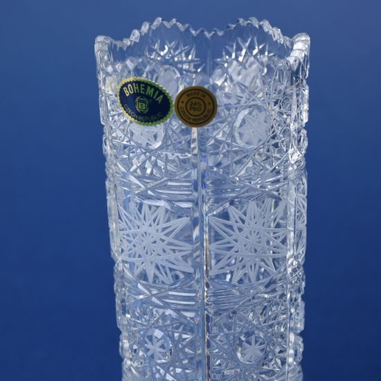 Vase 17,5 cm, cut 500 pk, Bohemia Crystal