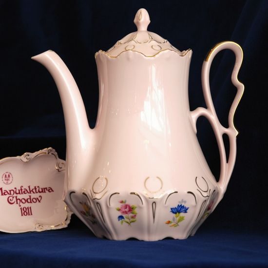 Coffee pot 1,2 l, Lenka 247, Rose China