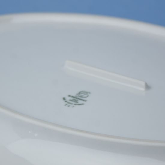 Mísa oválná 32 cm, Benedikt bílý, G. Benedikt 1882