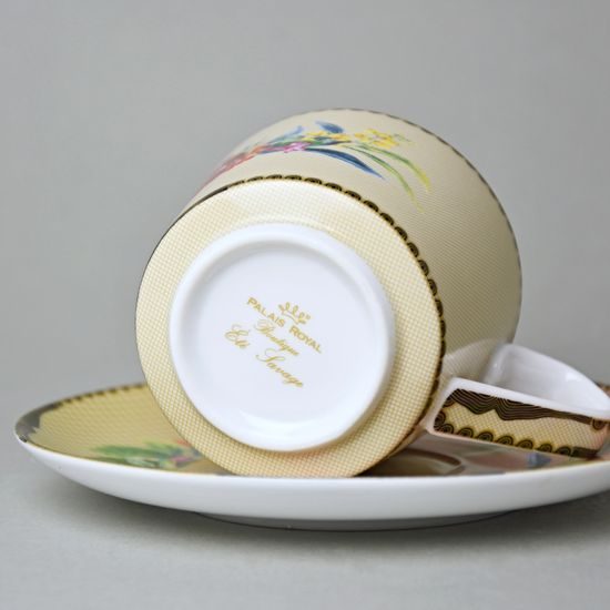 Set fo 2 tea cups 200 ml + saucers, Été Savage, Lamart: Palais Royal