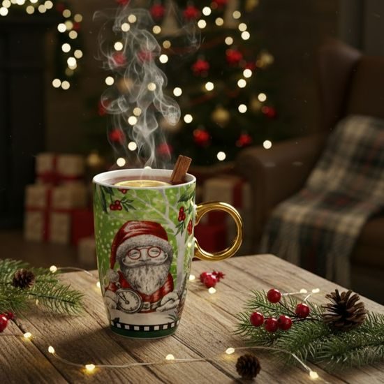 Mug Santa Claus 400 ml, porcelain EGAN