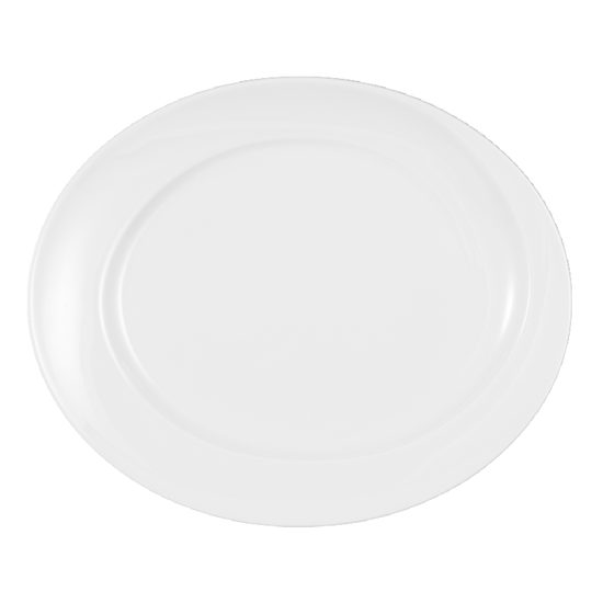 Platter oval 32 cm, Paso white, Seltmann Porcelain