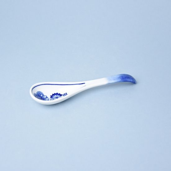 Lžíce Japan - porcelánová 17,2 x 4,5 cm, Cibulák, originální z Dubí (2.j.)