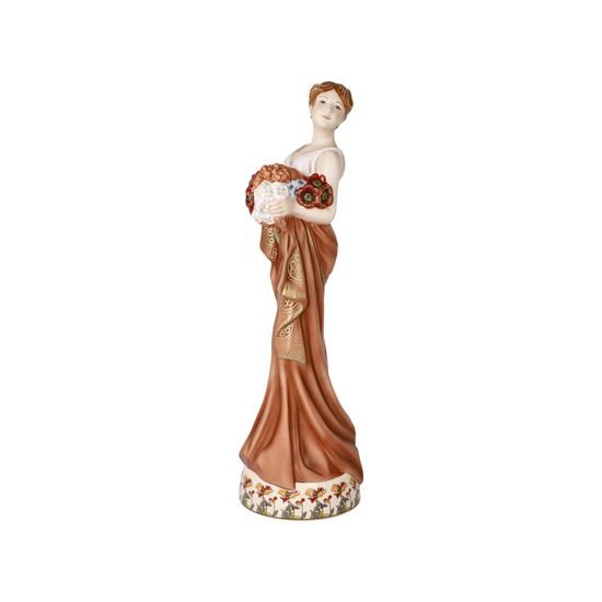 Figurka Léto 1900, 12/ 10 / 32 cm, porcelán, Alfons Mucha, Goebel