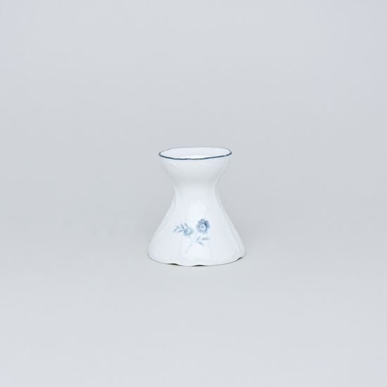 Candle holder 6,5 cm, Thun 1794 Carlsbad porcelain, BERNADOTTE blue flower