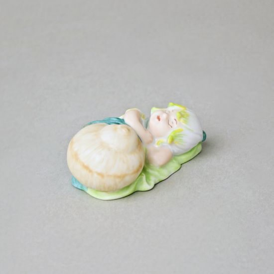 Snowflake 4,5 x 8,2 x 3,5 cm, Saxe, Porcelain Figures Duchcov