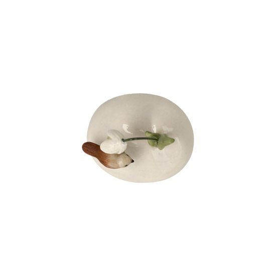 Figurka Sněženka 3,5 / 3 / 3 cm, kamenina, Goebel