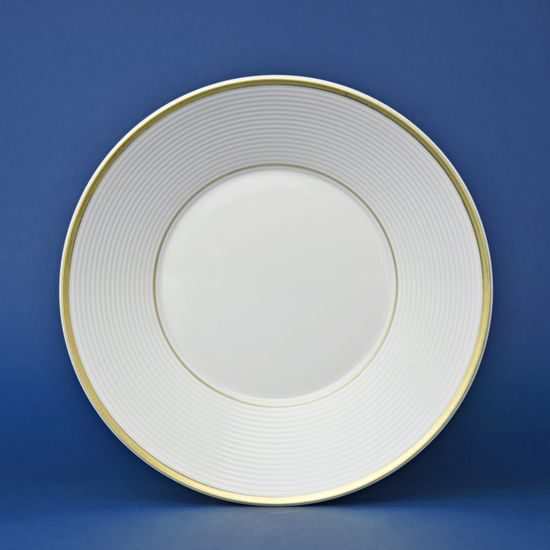 Lea ivory gold: Plate deep 22 cm, Thun karlovarský porcelán