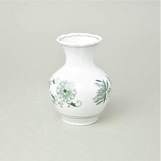 Váza 2544 13,5 cm, zelený cibulák, Český porcelán a.s.