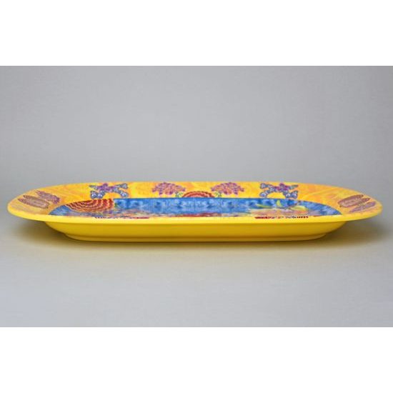 Podnos obří 43 x 32 cm, melamin, Foulard, Lamart: Palais Royal