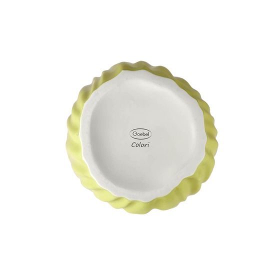 Váza Spirulina světle zelená 15,5 / 15,5 / 30 cm, biskvitový porcelán, Goebel