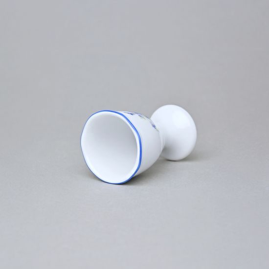 Kalíšek na vejce bez podstavce 7,5 cm, pomněnky, Český porcelán a.s.