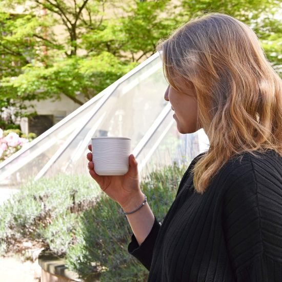 Šálek 180 ml, Curly raw, Benedikt dvoustěnka