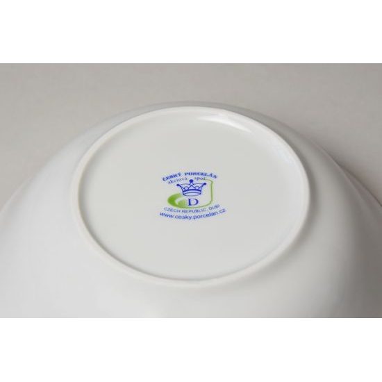 Cibulák oranžový: Miska kompotová vysoká 14 cm, Český porcelán a.s.