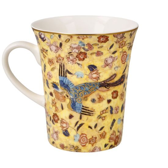 Mug 400 ml Lady with Fan, porcelain, G. Klimt, Goebel