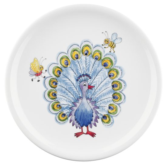 Dinner plate 25,5 cm, Wild animals, Compact 25179, Seltmann porcelain