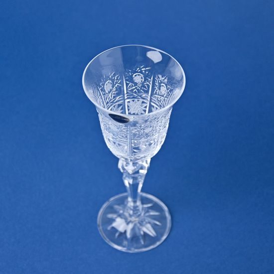 Likérka na nožce 60 ml, brus Klasik 500PK, 15 cm, Crystal Bohemia