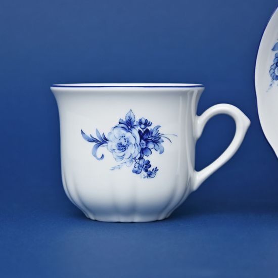 Cup 150 ml + saucer 135 mm, Thun 1794 Carlsbad porcelain, ROSE