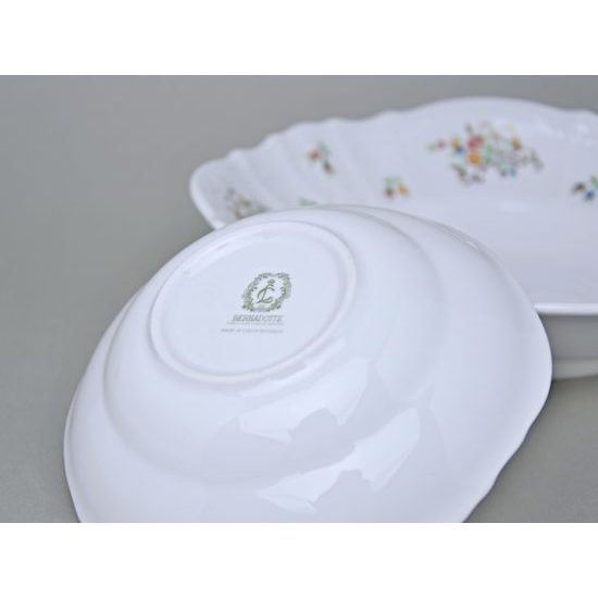 Compot set for 6 pers. big, Thun 1794 Carlsbad porcelain, BERNADOTTE flowers with gold