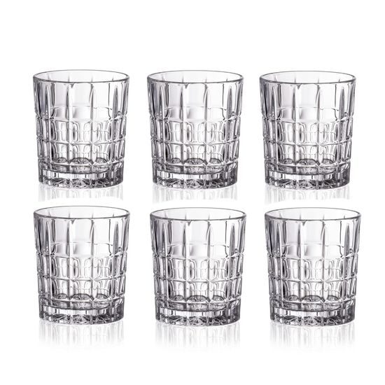 Křišťálový set odlivek whisky Diplomat 6 ks, 320 ml, Aurum Crystal