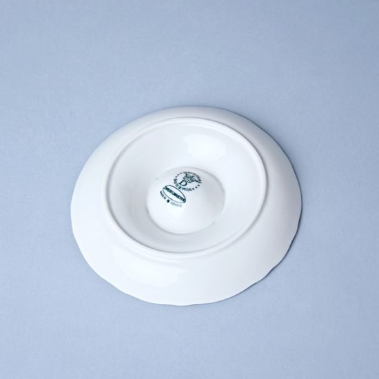 Kalíšek na vejce nízký talířek 13 cm, Cibulák, originální z Dubí