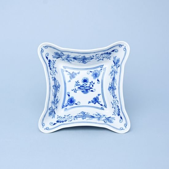 Blue Onion: Bowl square 17 cm, Leander Loučky